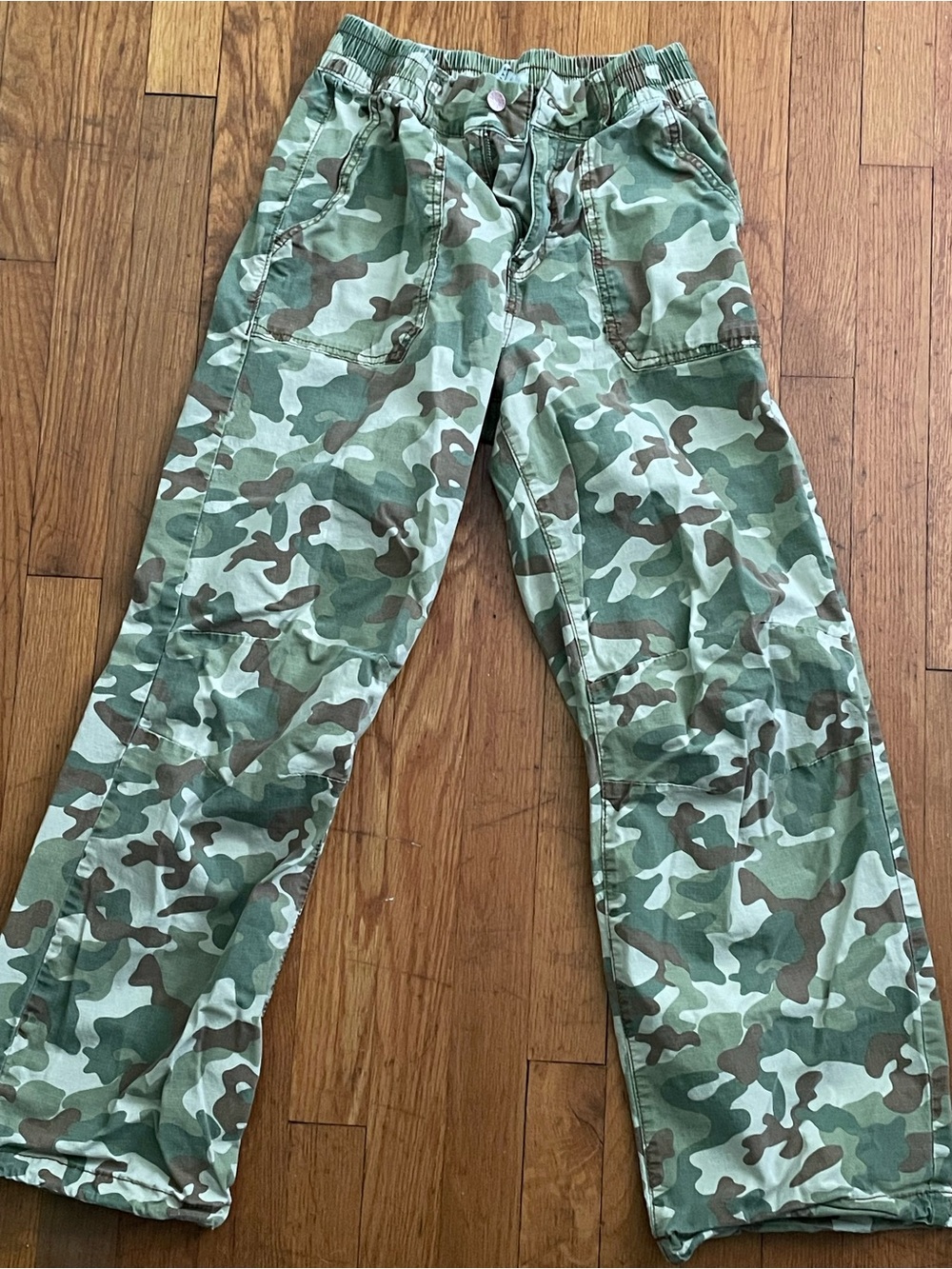 Camo Pants in Green & Brown